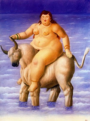 Fernando Botero - Rapto de Europa